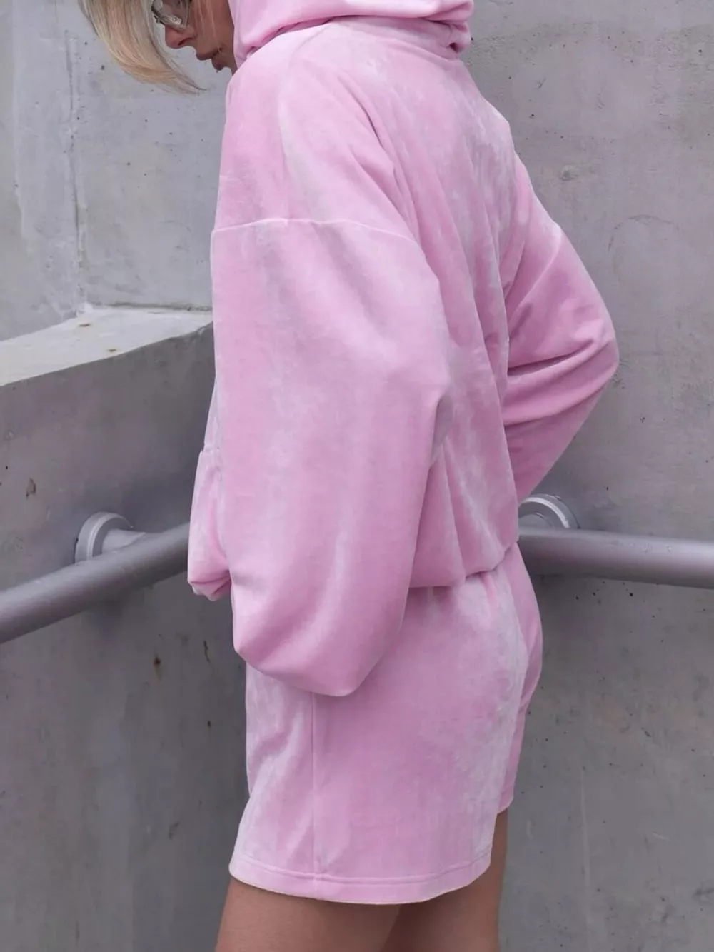 Zip Up Hooded Outerwear and Shorts Set, image 18