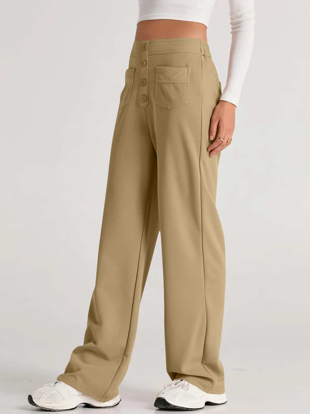 High Waist Wide Leg Pants, image 23