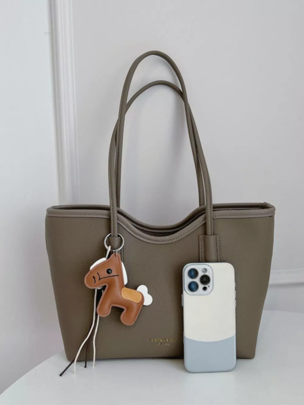 PU Leather Shoulder Bag