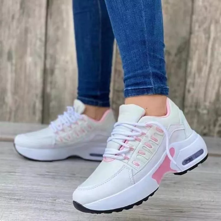 Lace Up Round Toe Sneakers, image 13