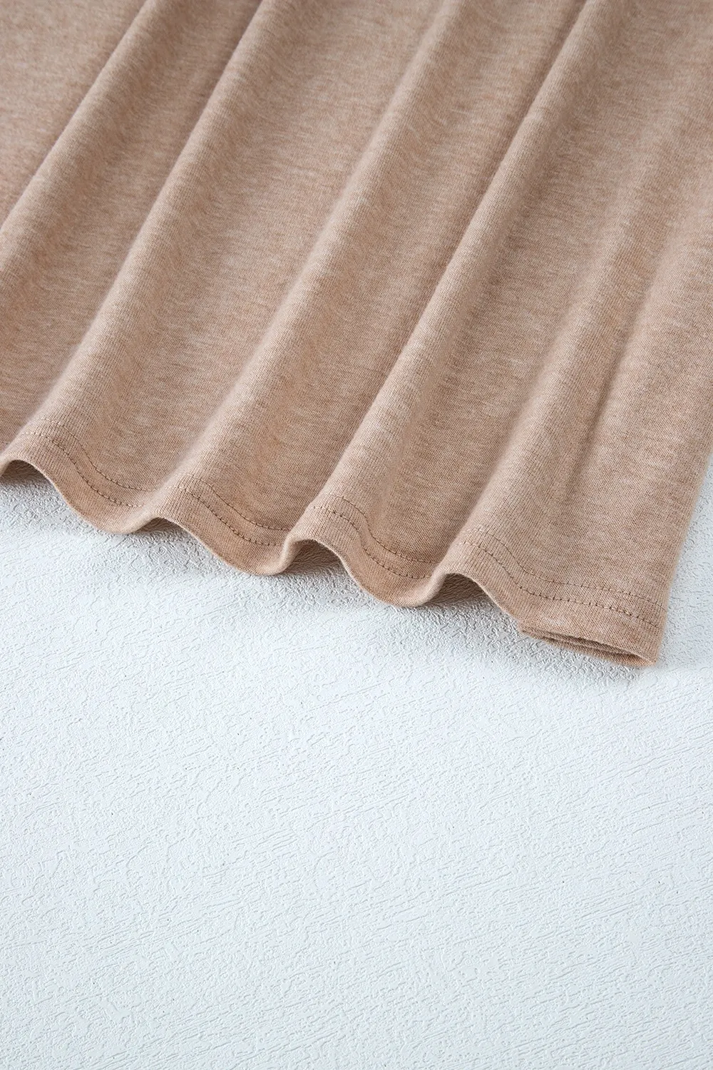 Texture Round Neck Long Sleeve T-Shirt, image 15