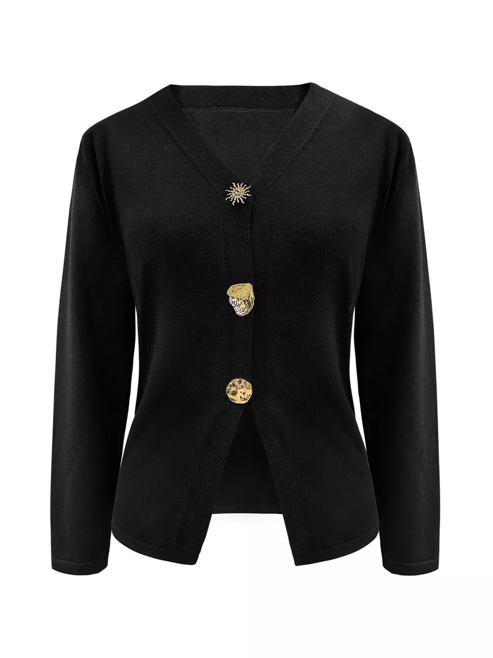 Button-Down Knit Cardigan, image 5