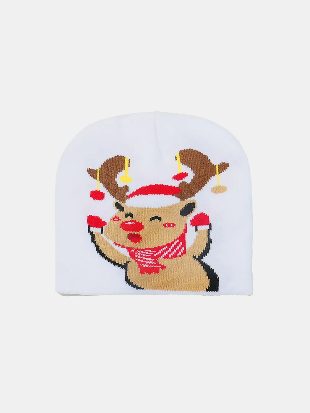 Christmas Pattern Knit Hat, image 10