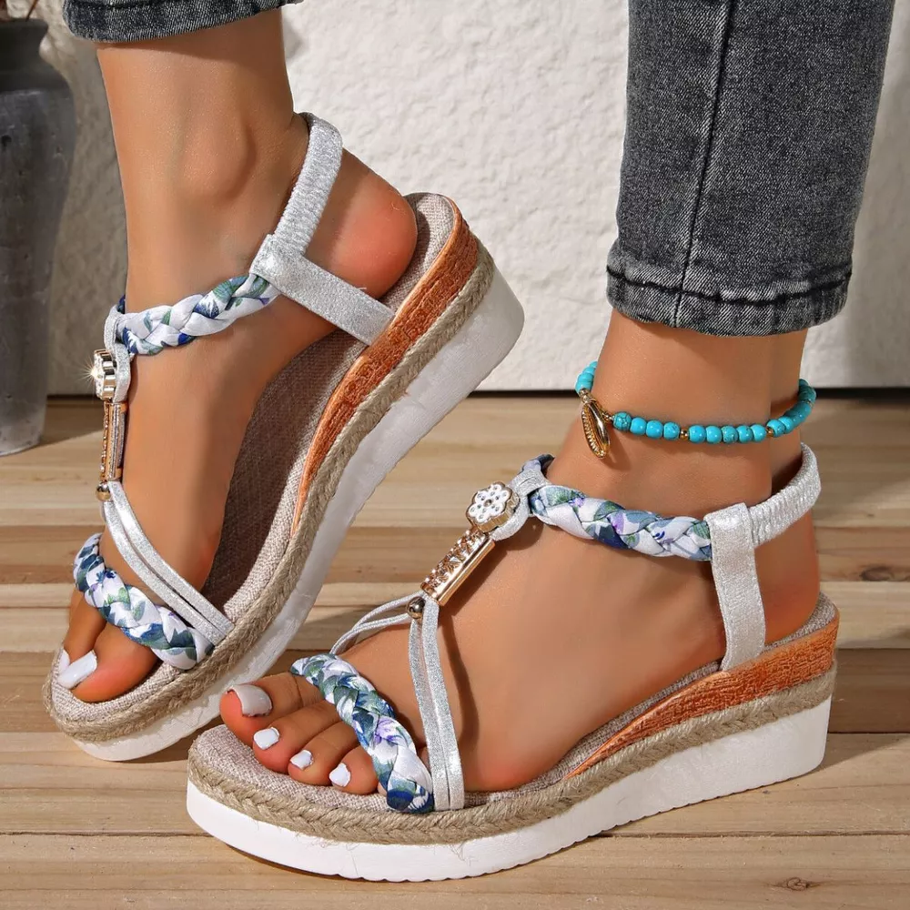 Open Toe Platform Sandals, image 4