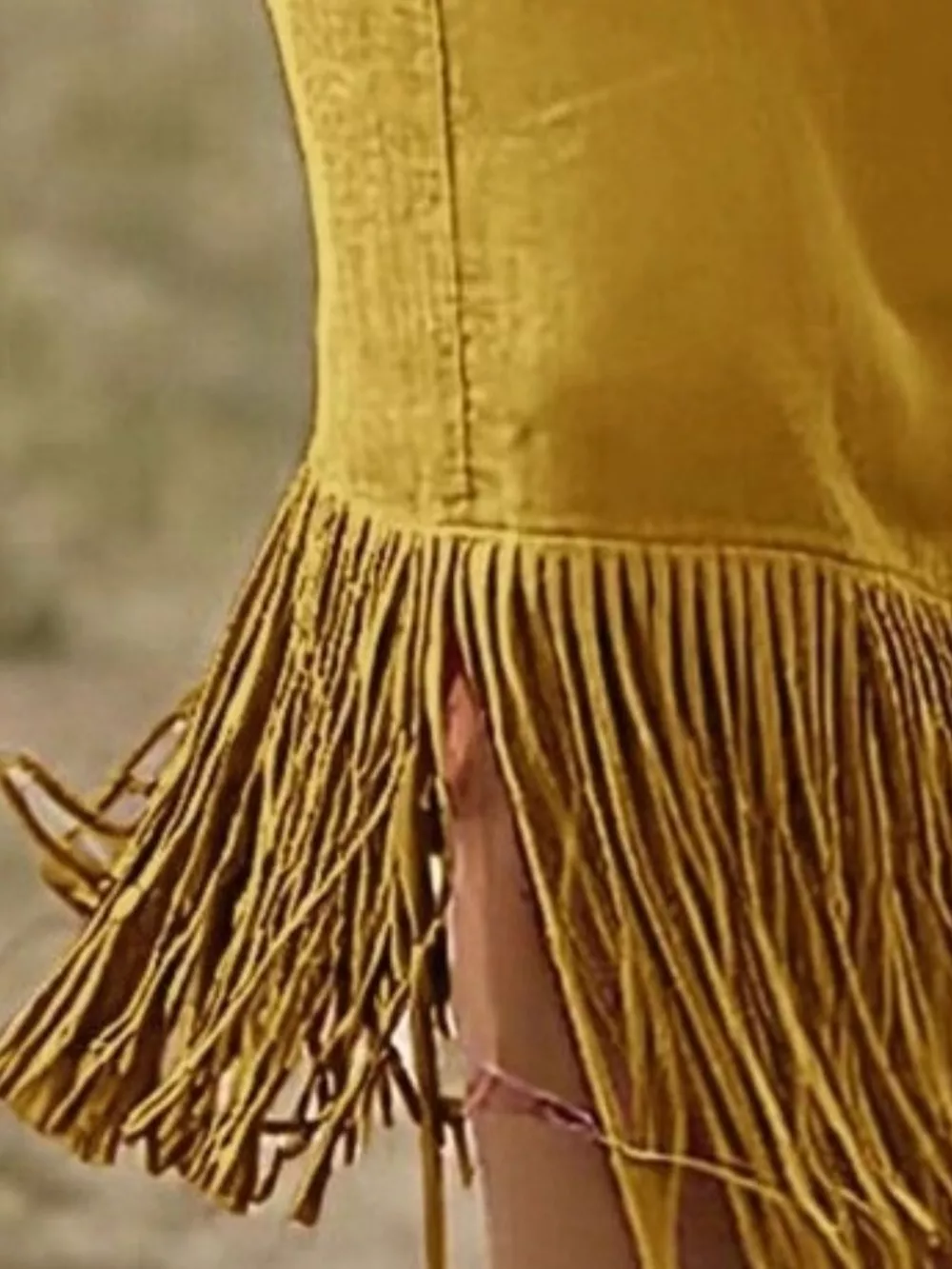 Full Size Fringe Hem Zip Front Midi Dress Plus Size, image 5