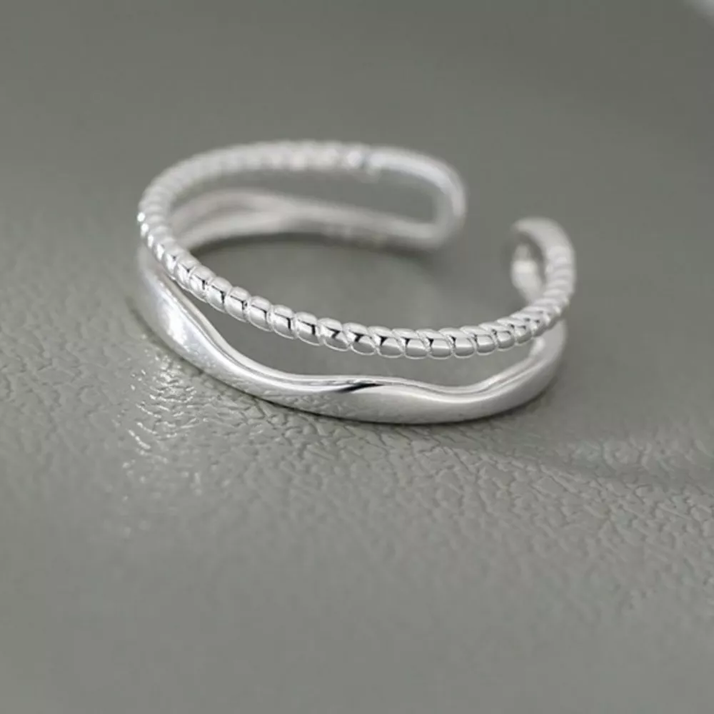 925 Sterling Silver Open Ring, image 3