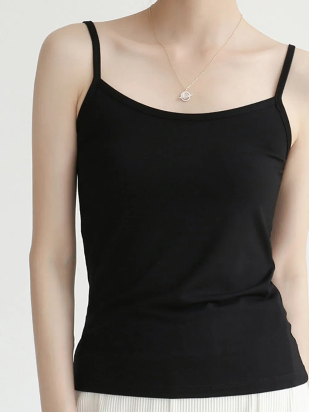 Solid Color Scoop Neck Cami, image 14