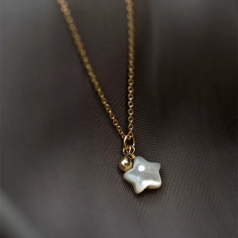 925 Sterling Silver Star Necklace, image 3