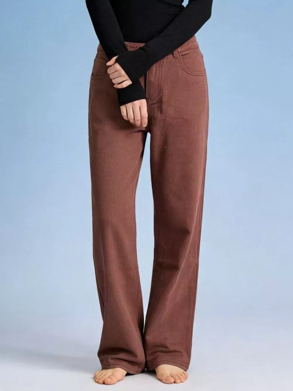 Butterfly Back Wide Leg Jeans, image 11