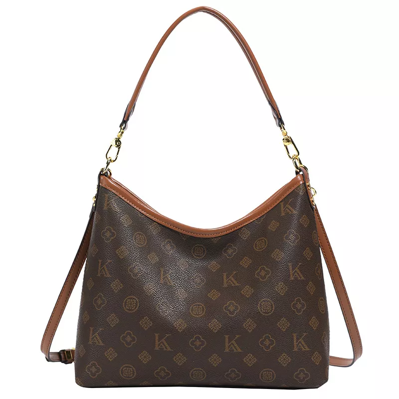 Monogram Pattern Shoulder Bag, image 6