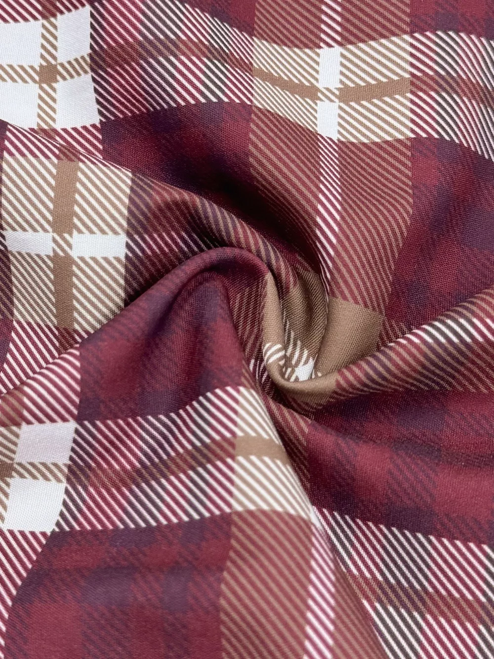 Plus Size Plaid Long Sleeve Mini Shirt Dress, image 9