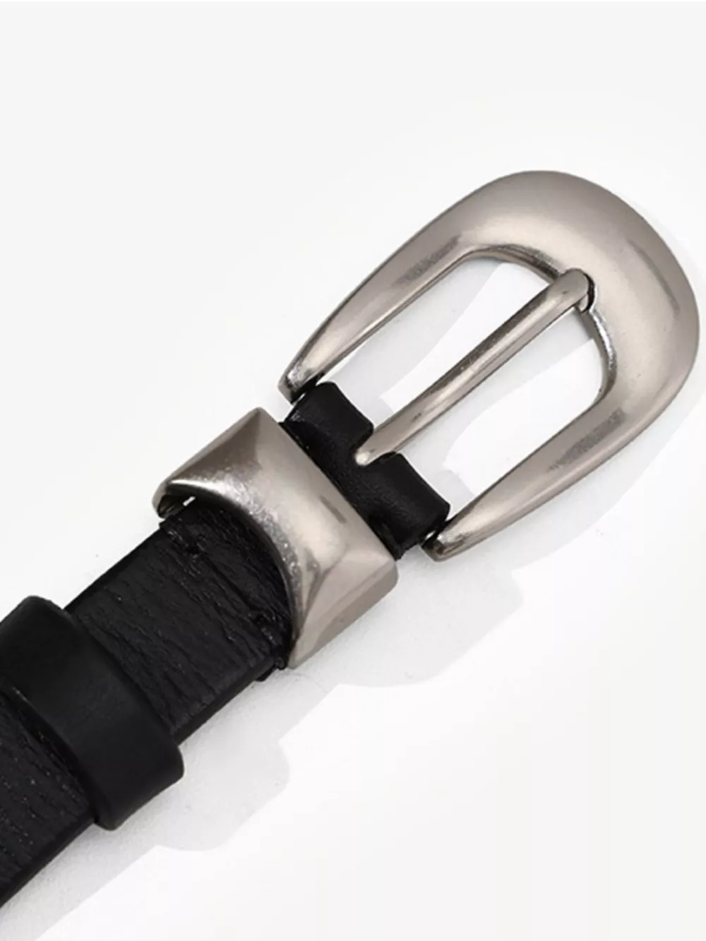 Flower Adjustable Leather Belt, image 6