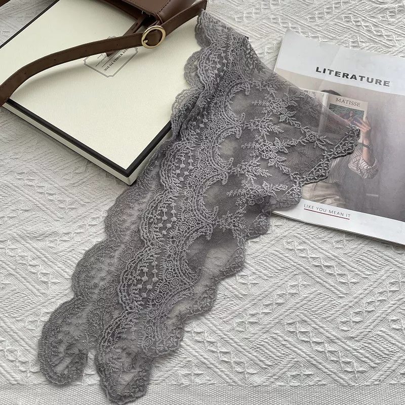 Elegant Lace Sheer Scarf, image 13