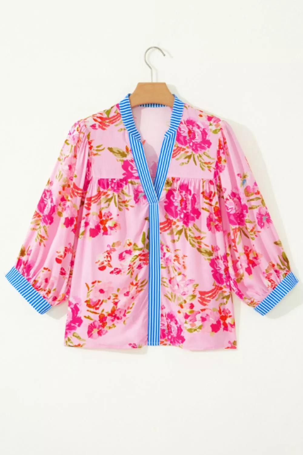 Floral Print Relaxed Fit Blouse, image 3