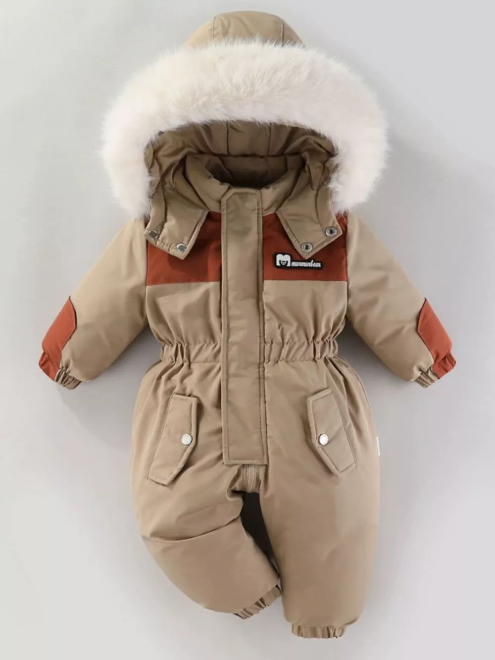 Children's Faux Fur Hood One-Piece, image 16
