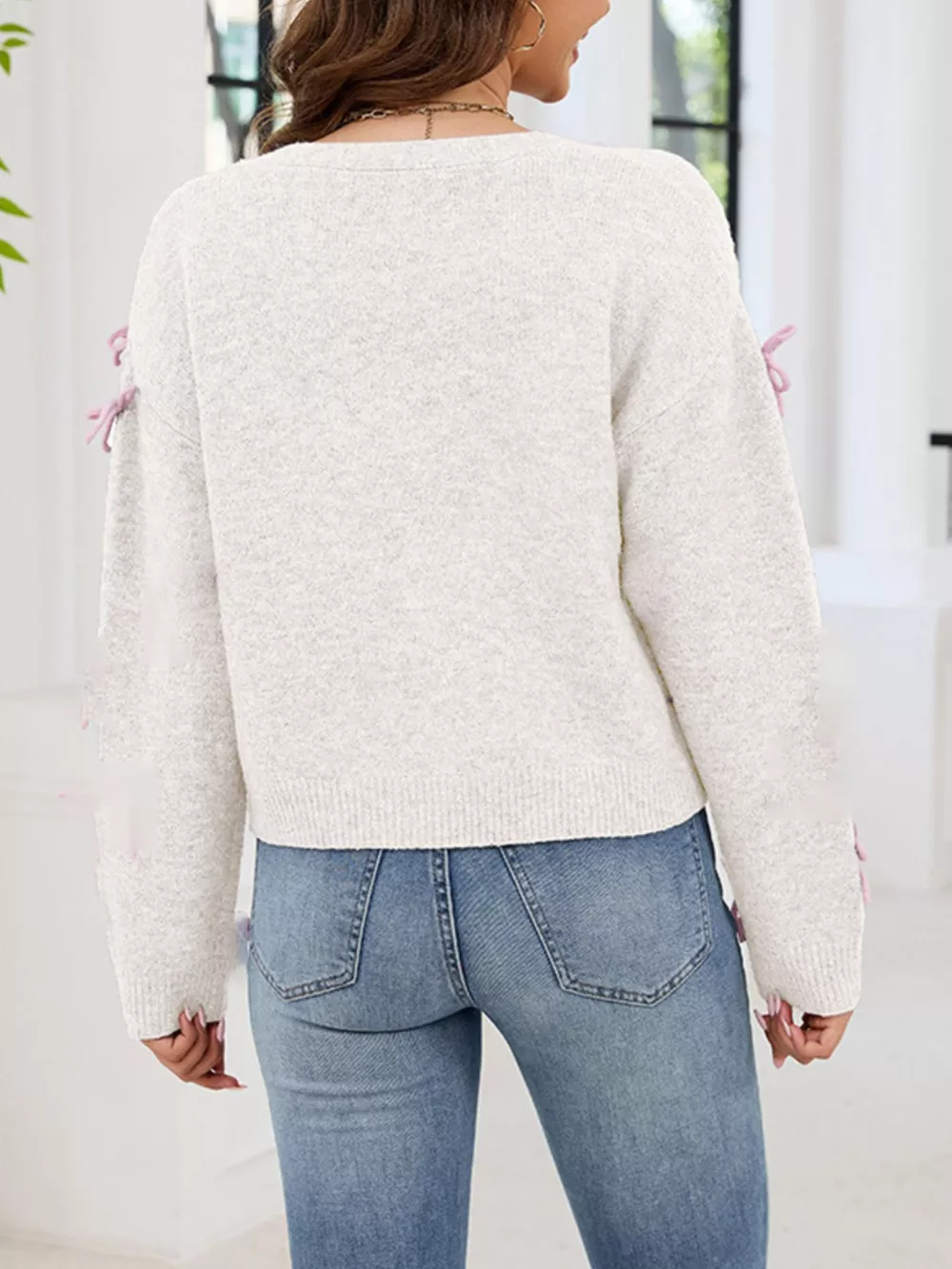 Bow Button Up Cardigan, image 14