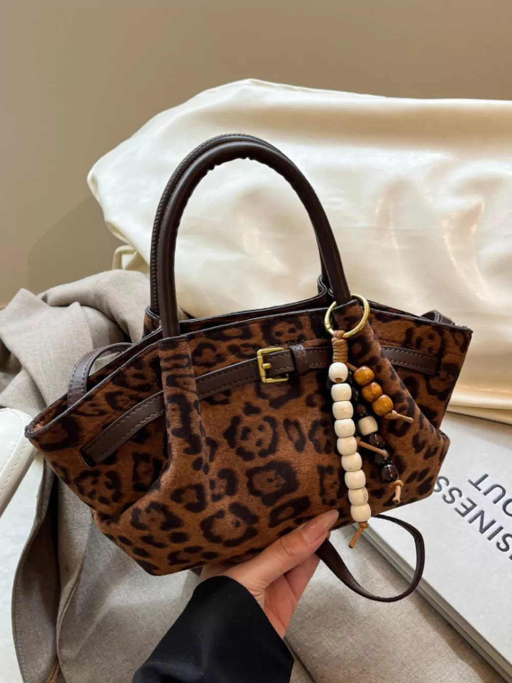 Buckle Decor Tote Bag, image 12