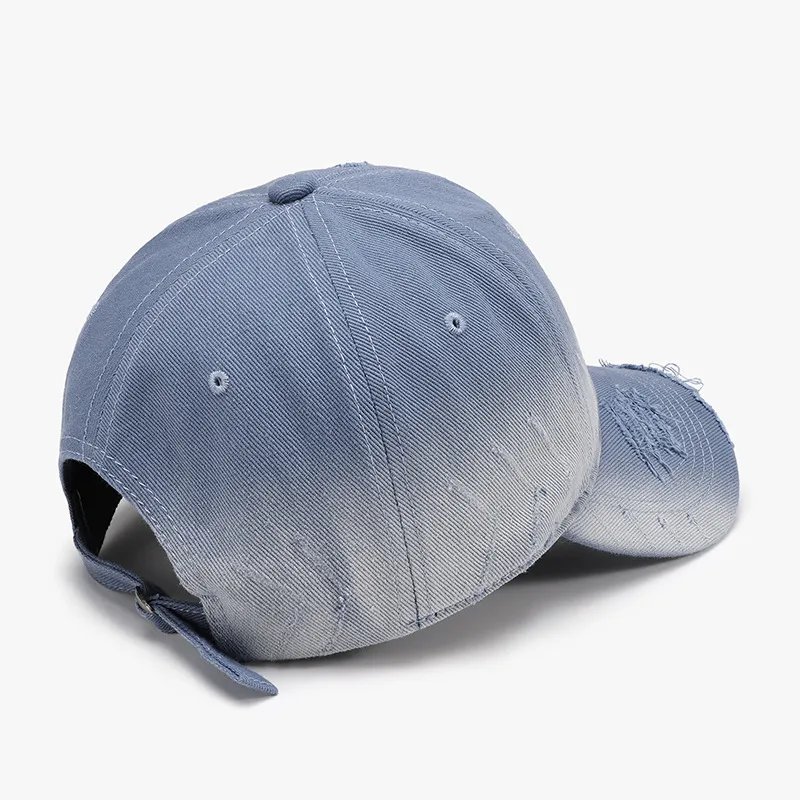 Distressed Adjustable Cotton Hat, image 4