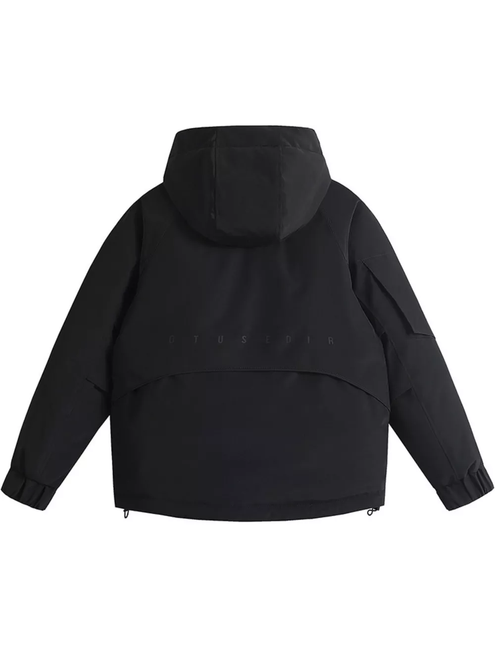 Men's Plus Size Adjustable Hooded Parka Jacket with Multiple Pockets, image 4