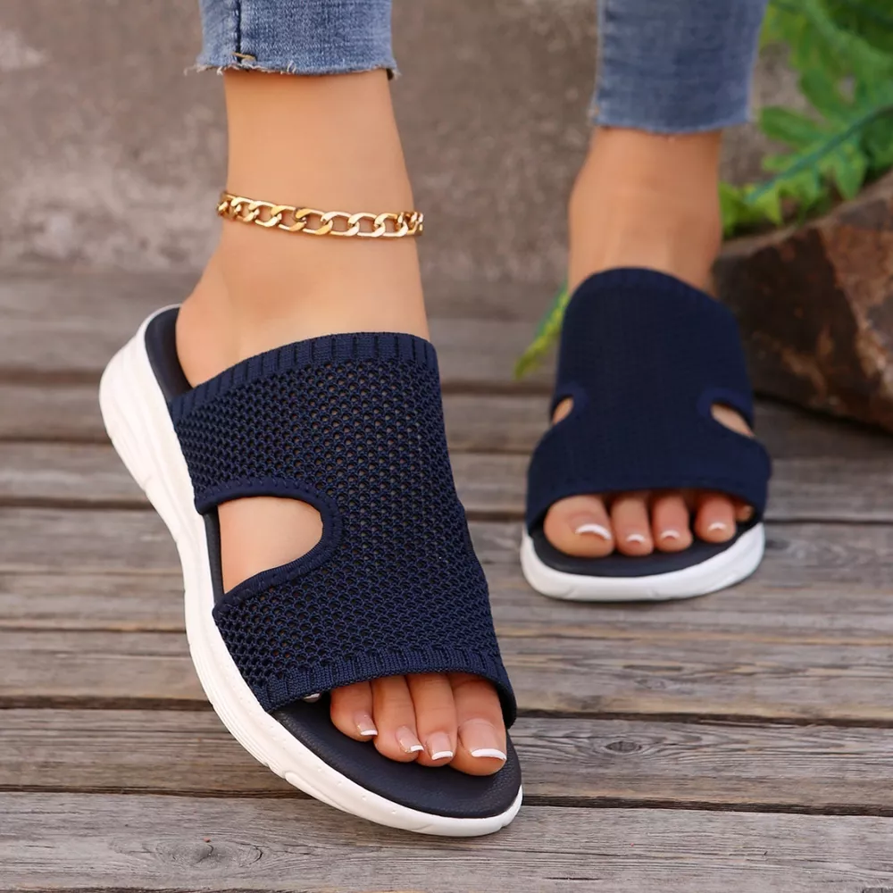 Breathable Mesh Open Toe Sandals, image 26