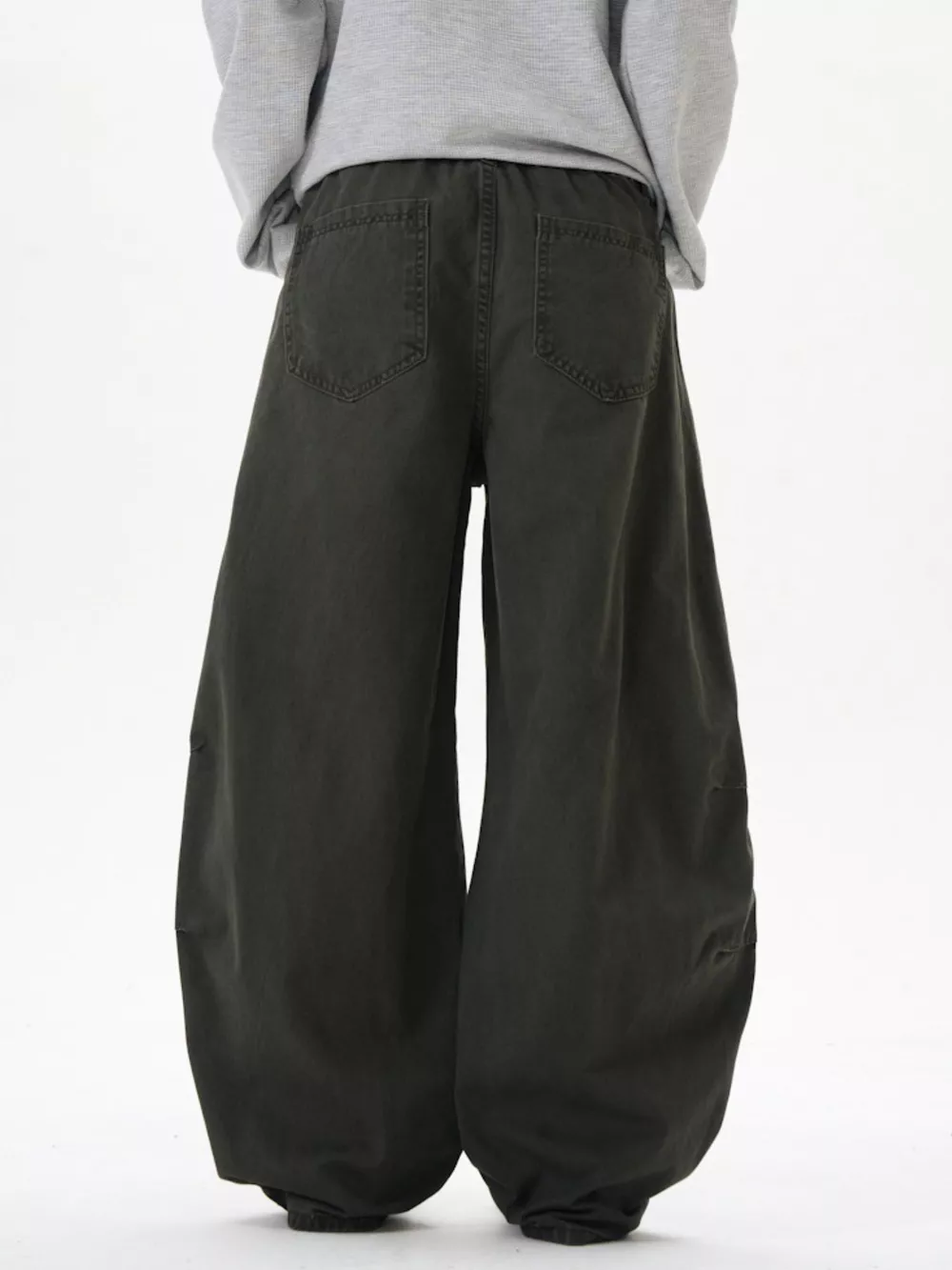 Men's Wide Leg Pocketed Pants, image 3