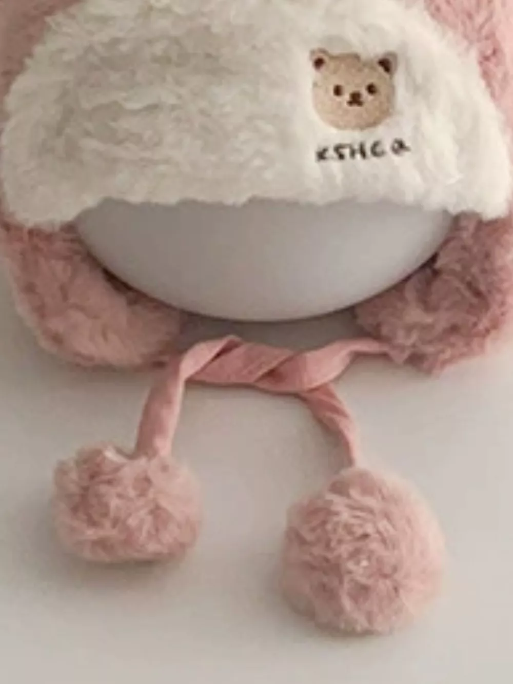 Children's Bear Ear Fluffy Hat, image 12