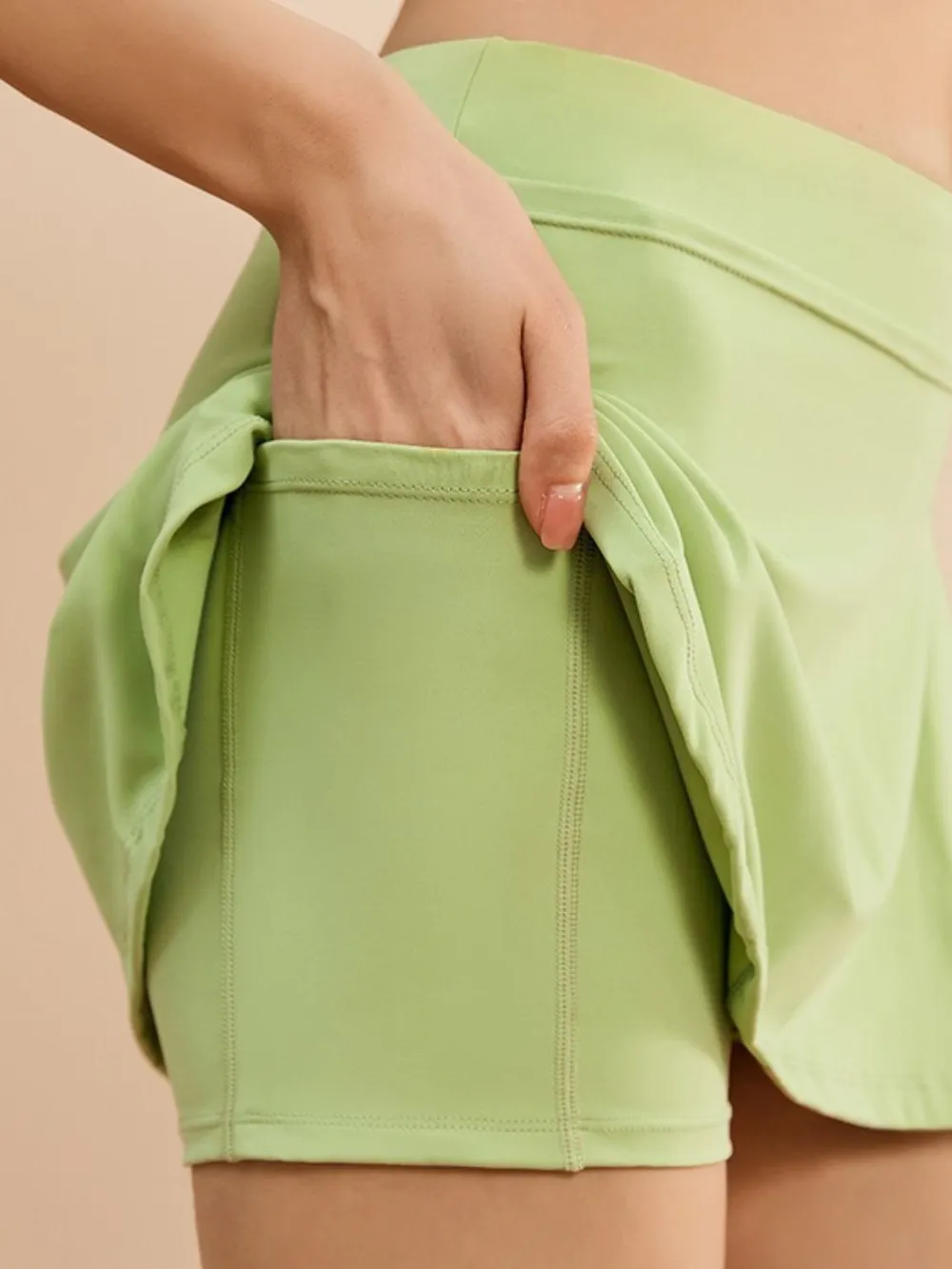 High Waist Active Skort with Pockets, image 17