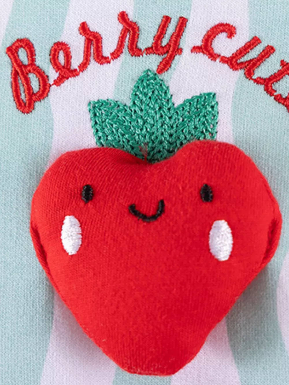 Children's Strawberry Peplum Top and Leggings Set, image 4