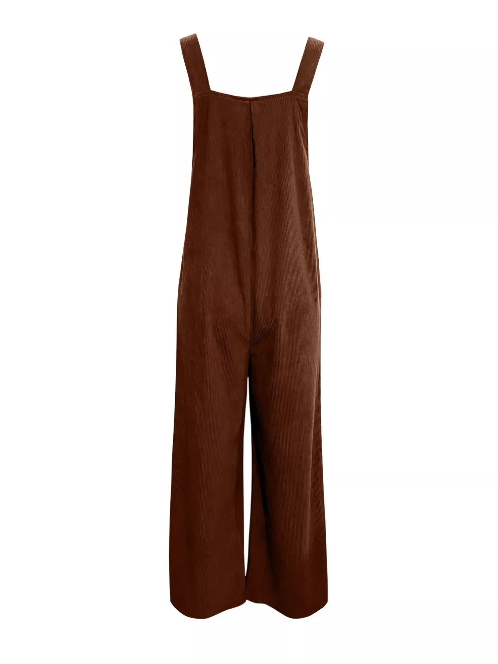 Front Ruched Wide Leg Jumpsuit with Pockets, image 7