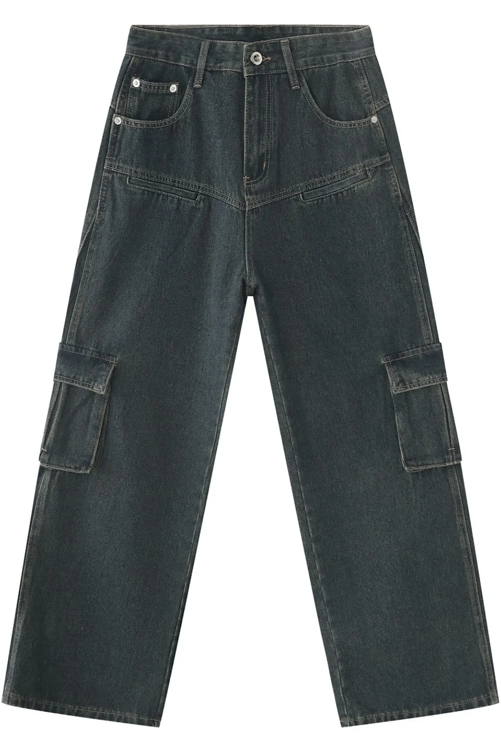 Men's Multi Pocketed Cargo Jeans, image 6