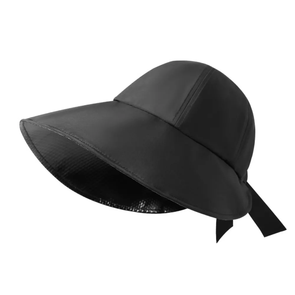 Wide Brim Sun Hat with Bowknot, image 3