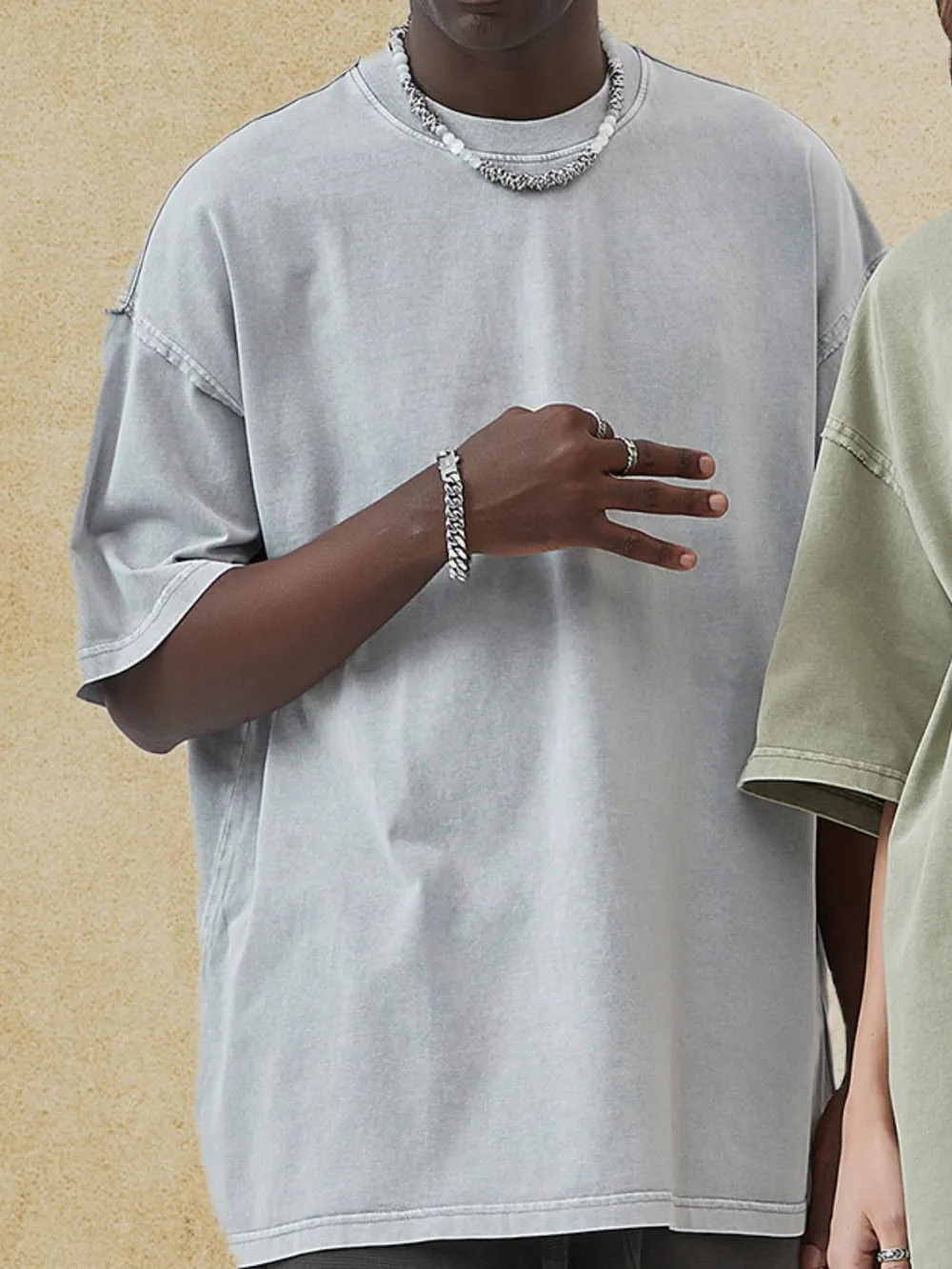 Men's Round Neck Half Sleeve T-Shirt, image 4