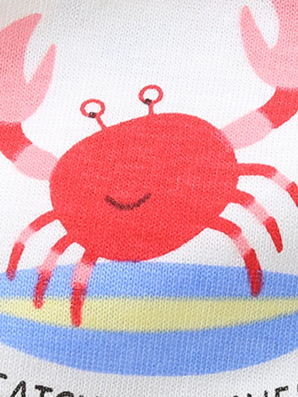 Children's Crab Print T-Shirt & Shorts Set, image 4