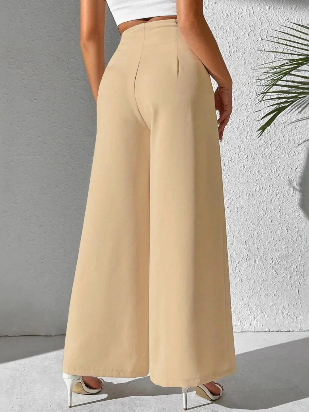 Wide Leg High Waist Pants, image 11