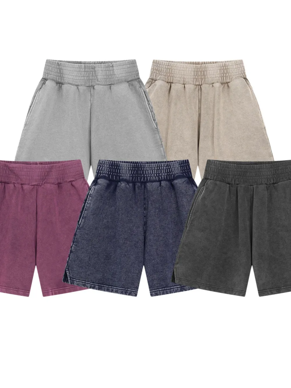 Men's Casual Elastic Waist Shorts, image 4