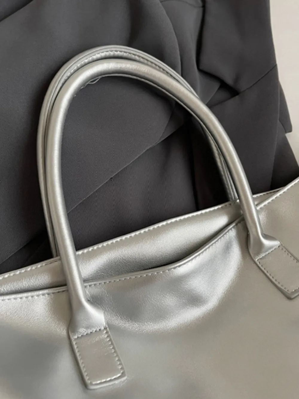 BETTER LIFE PU Leather Tote Bag, image 6