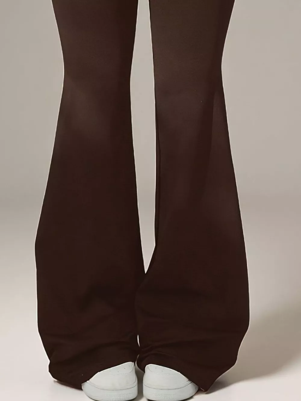 High-Waisted Polka Dot Flare Pants, image 16