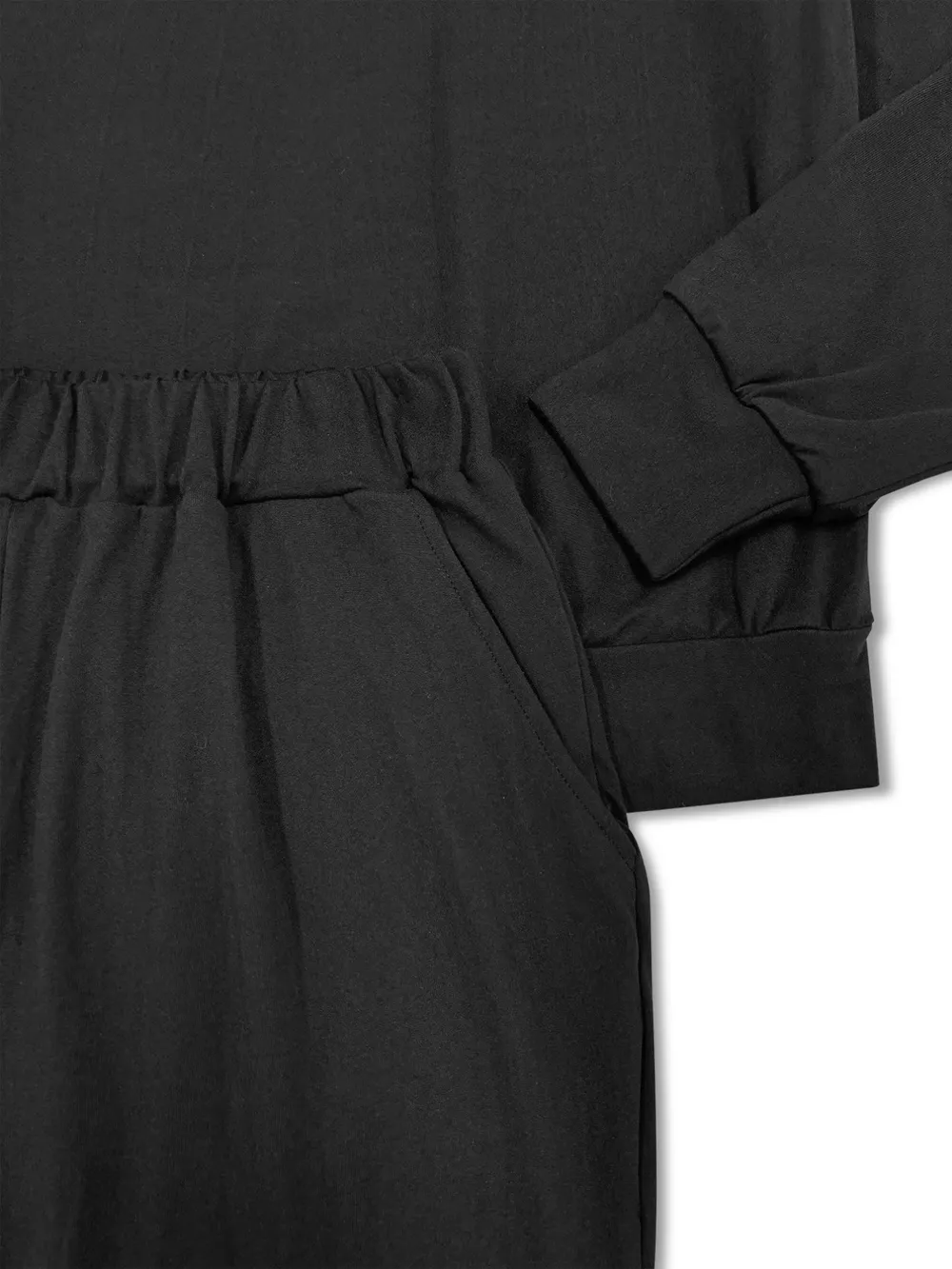 One-Shoulder Pearl Embellished Top and Pants Set, image 5