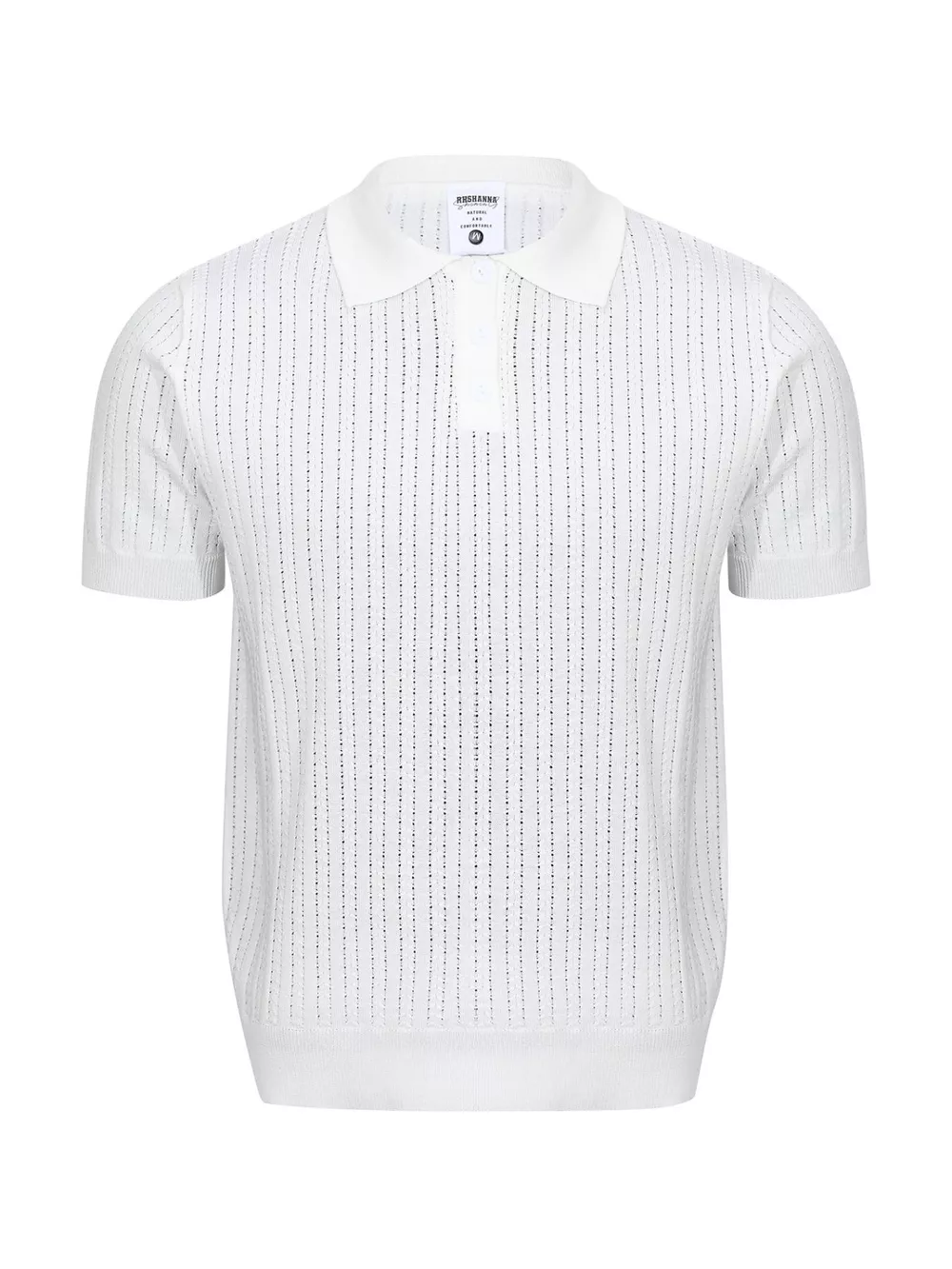 Men's Textured Knit Short Sleeve Top, image 4