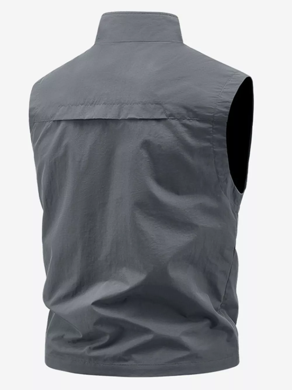 Men's Plus Size Lightweight Multi-Pocket Outdoor Vest, image 11