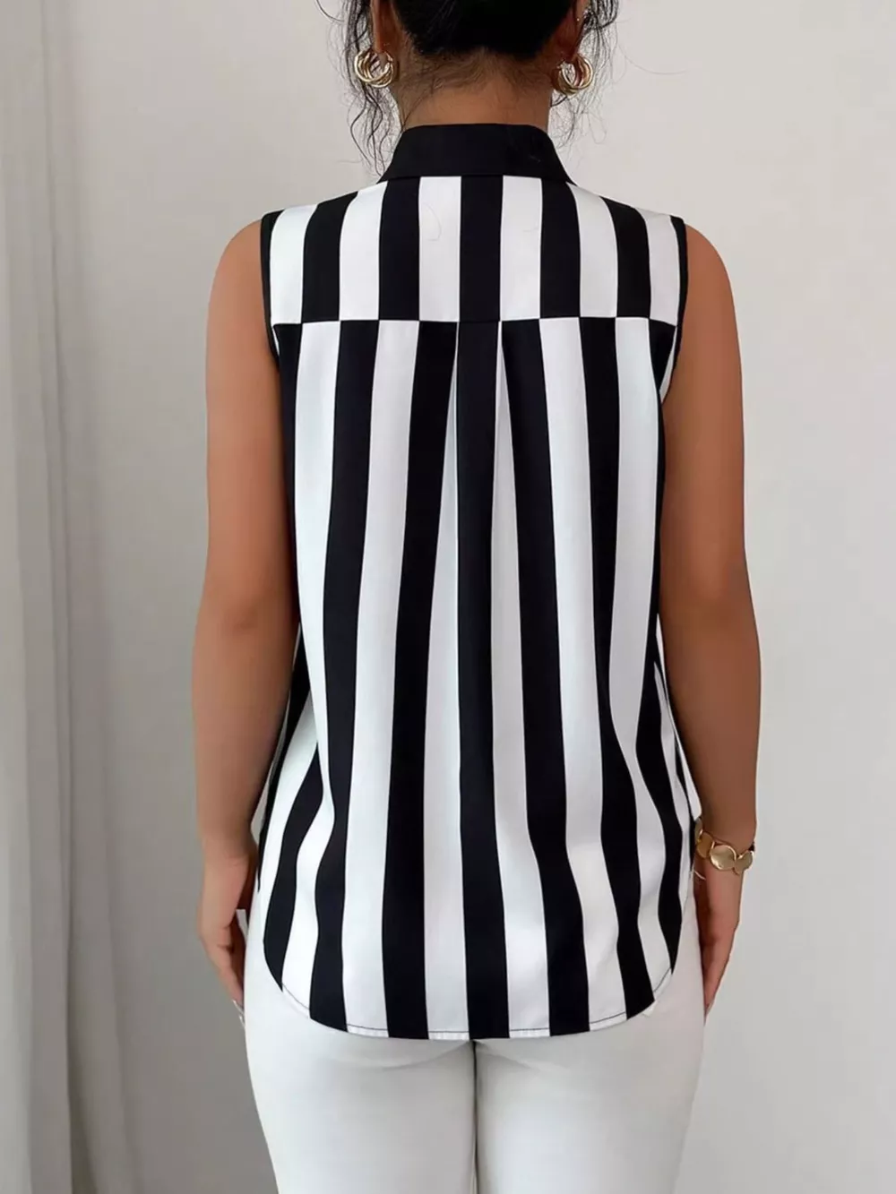 Button Up Sleeveless Shirt, image 11