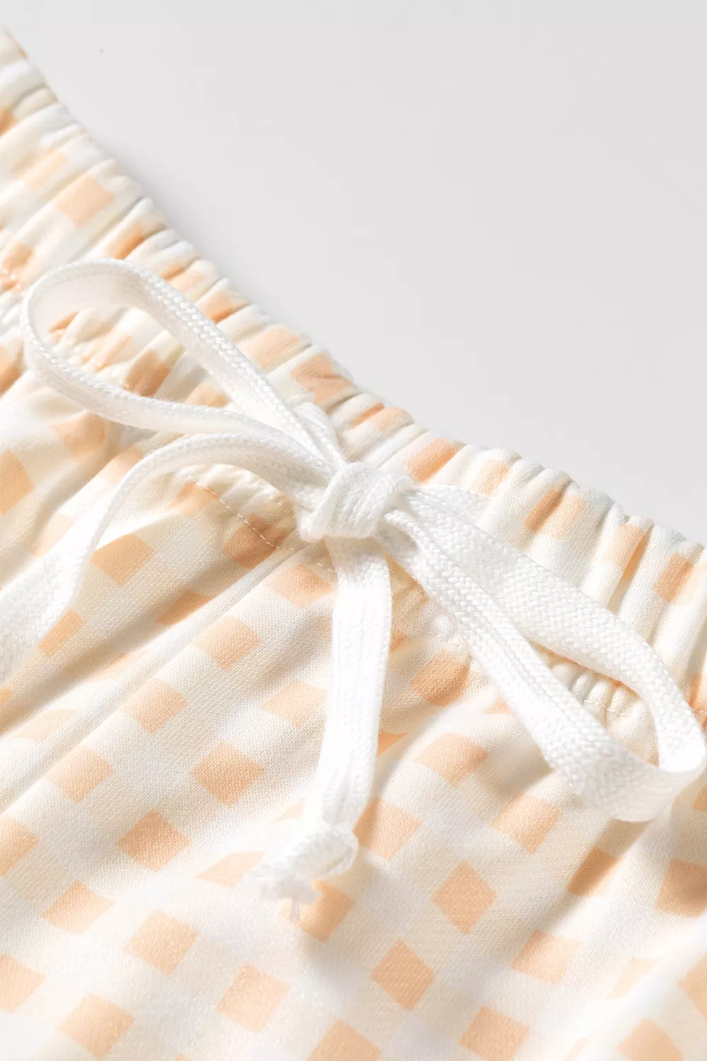 Gingham Long Sleeve Sweatshirt and Shorts Set, image 14