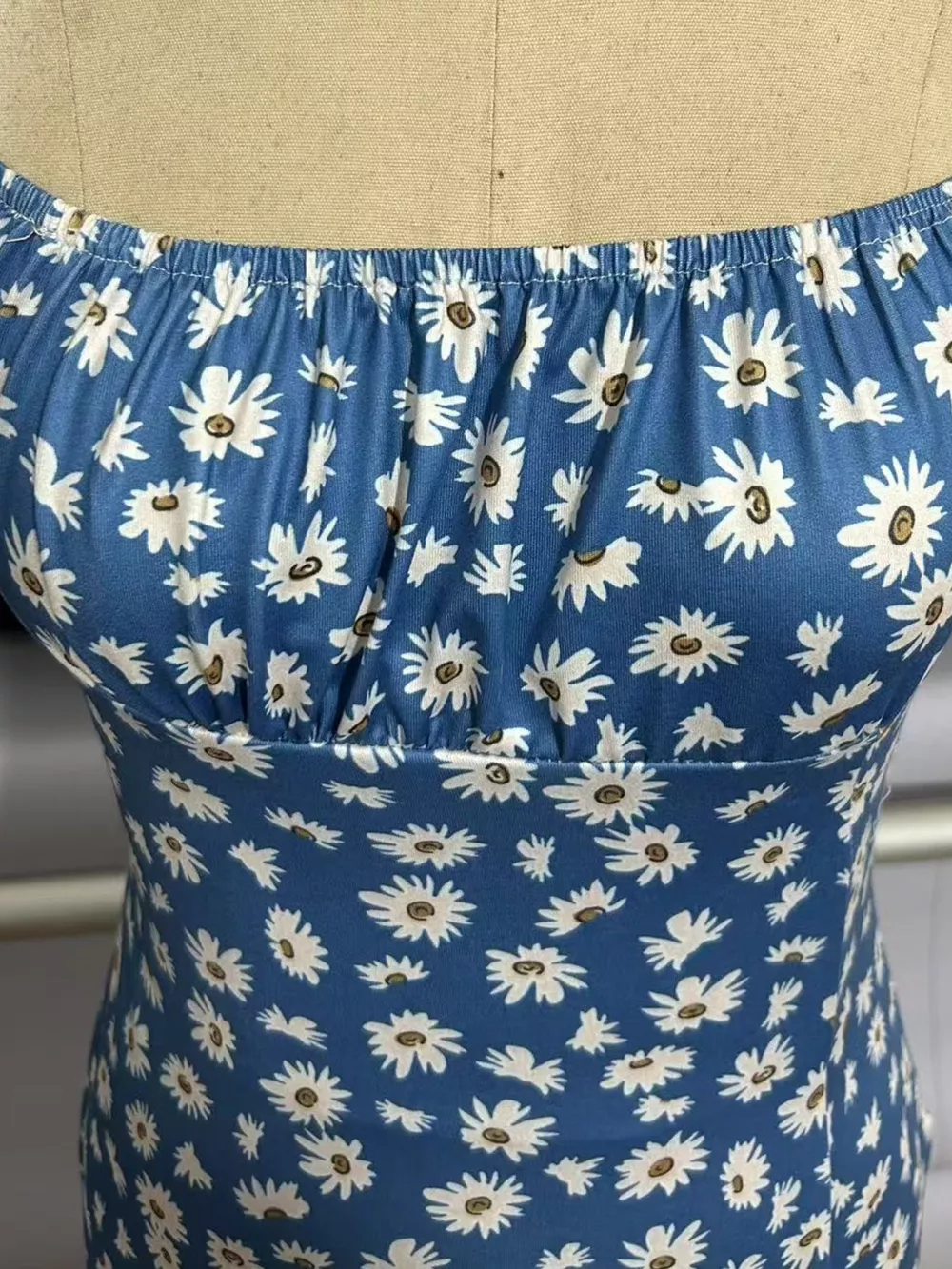 Slit Spaghetti Strap Midi Dress, image 7