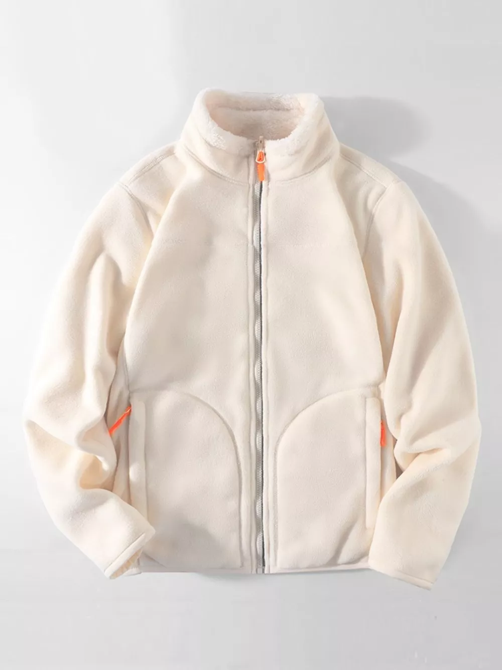 Men's Plus Size Fleece Lined Full Zip Sweatshirt