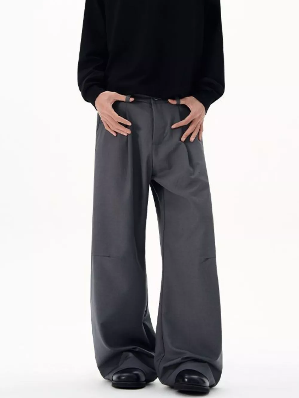 Men's Wide Leg Pants, image 2