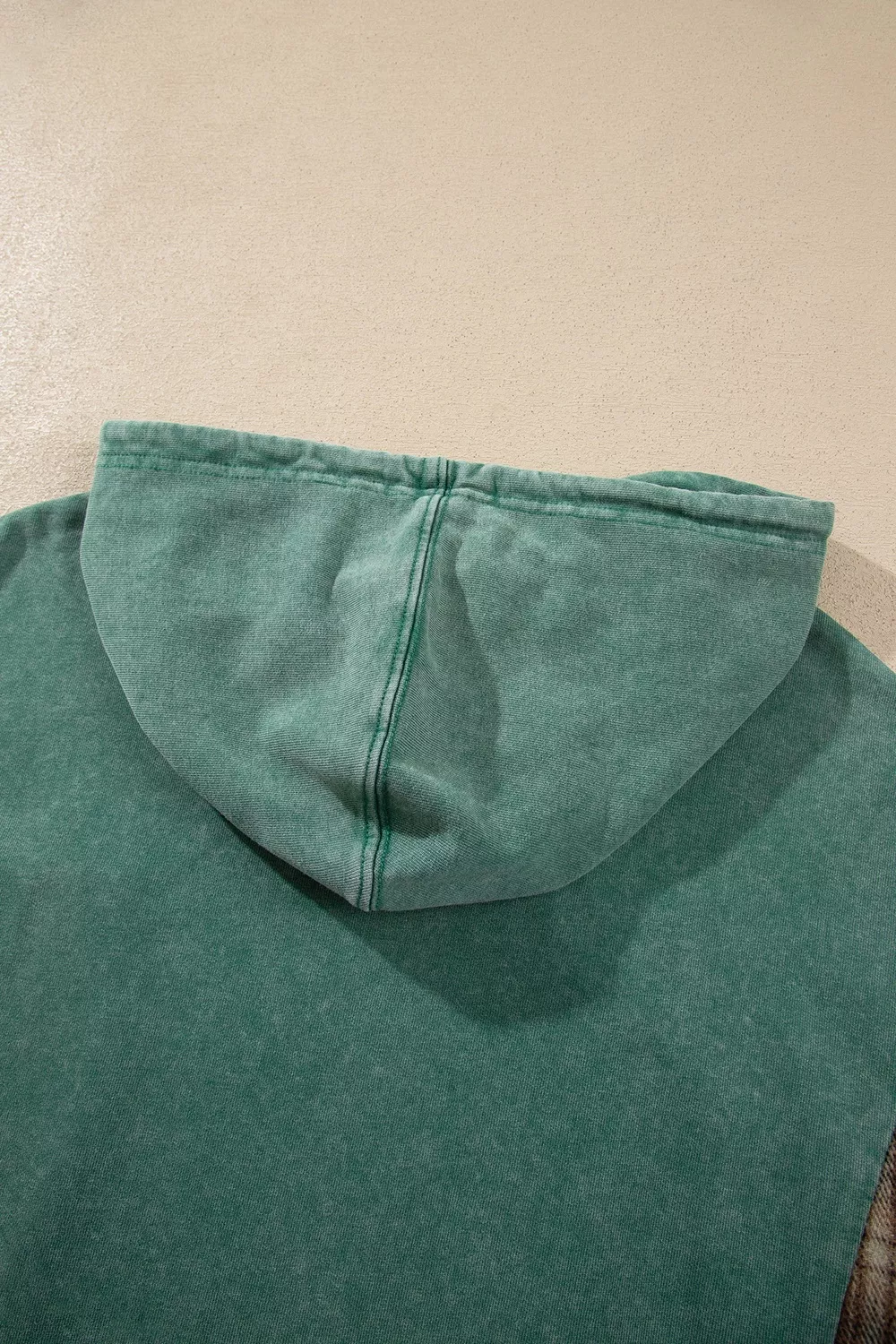 Plaid Kangaroo Pocket Hoodie, image 6