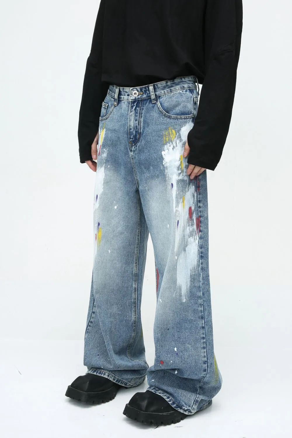 Painting Jeans with Pockets, image 2