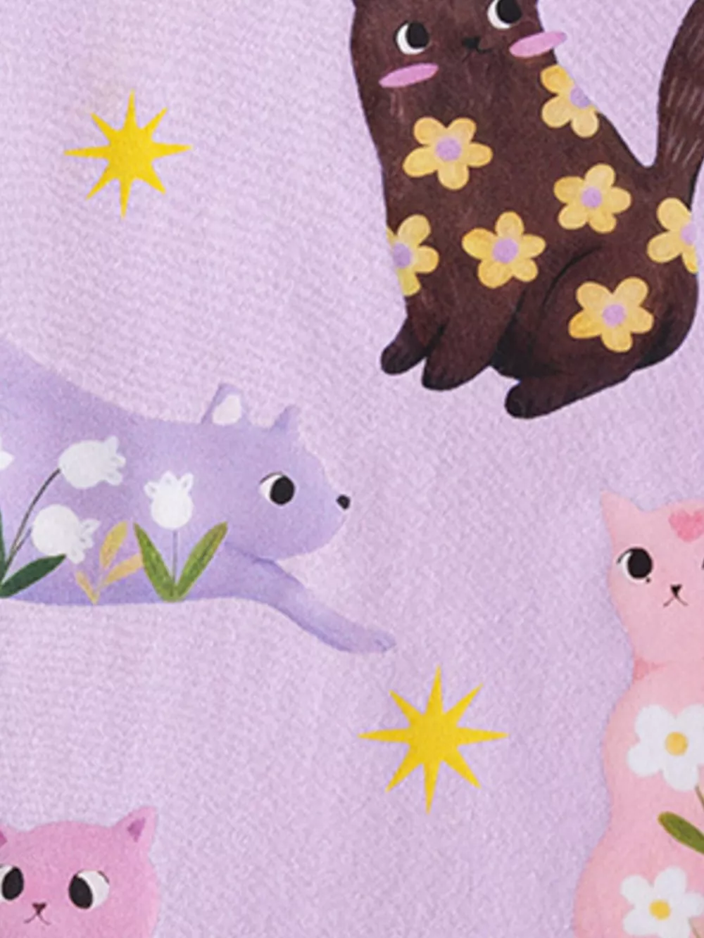 Children's Cartoon Cat Rainbow Graphic Tee, image 5
