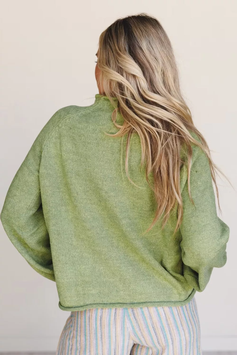Fish Graphic Round Neck Sweater, image 4
