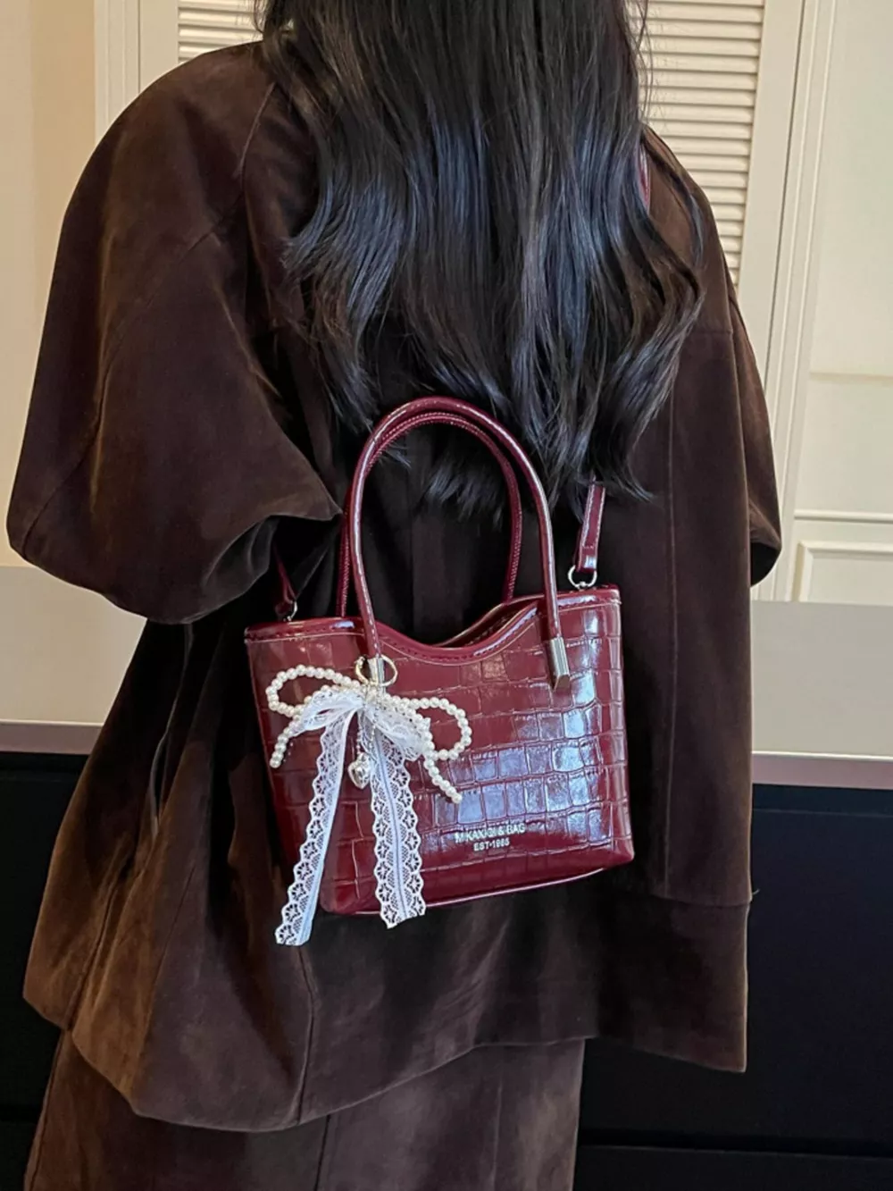 PU Leather Crossbody Bag, image 14